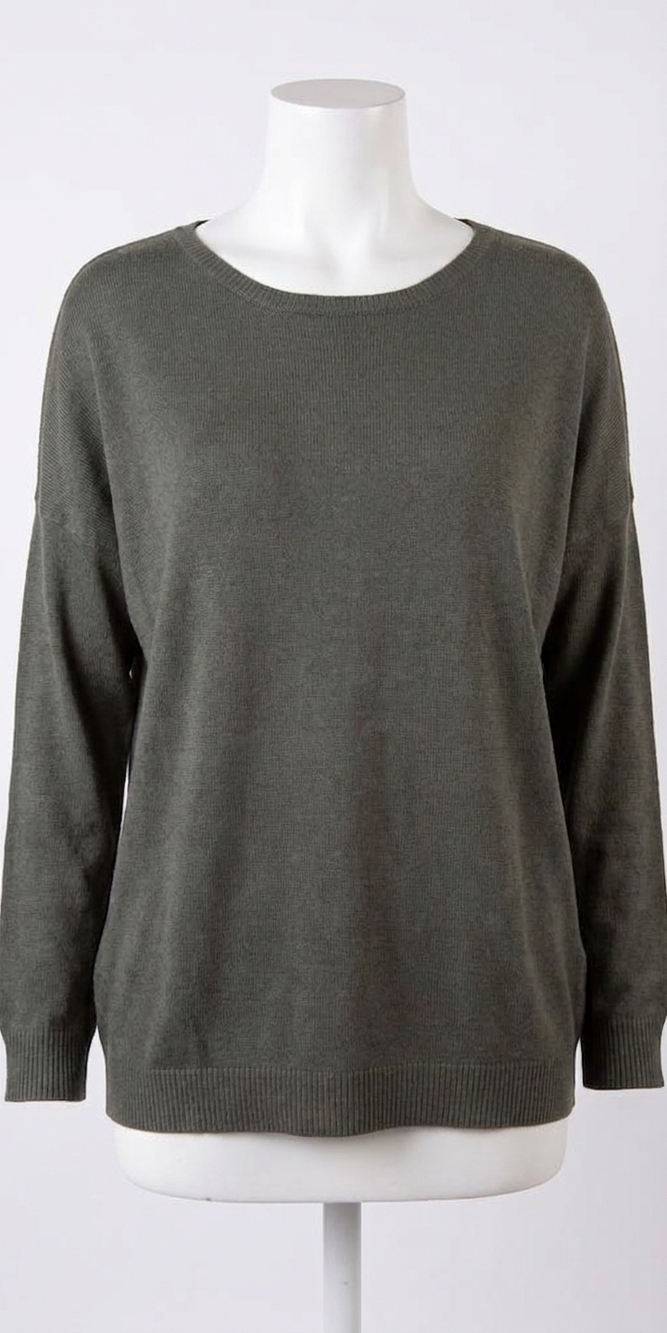 NEW GIGI MODA amore forte sweater in olive